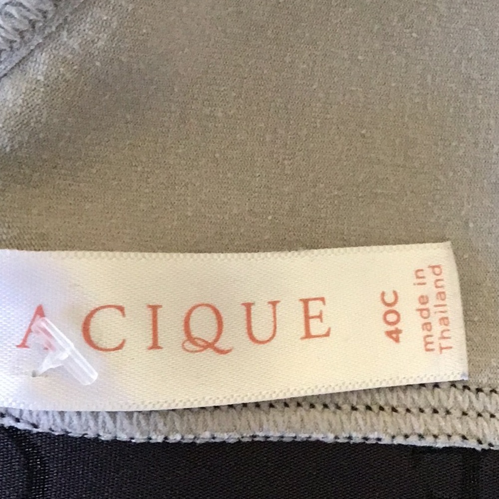 Lane Bryant Cacique Cotton Unlined No-Wire Bra 40C - Picture 3 of 4